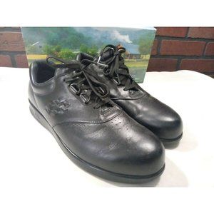 SAS Freetime Free Time Black Leather Lace Up 12 M